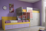 Красиви детски двуетажни легла