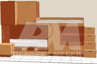 
Детско легло на два етажа